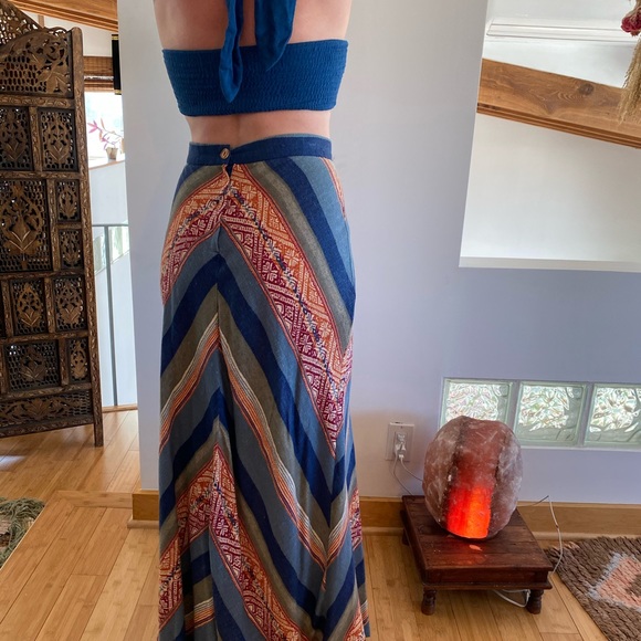 Vintage Linen 70’s skirt - Picture 4 of 8